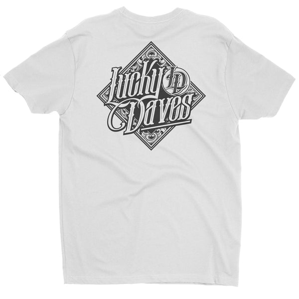 Lucky Daves Diamond White T-Shirt