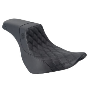 2018+ Lowrider Seat with Black Tuck n' Roll Stitching